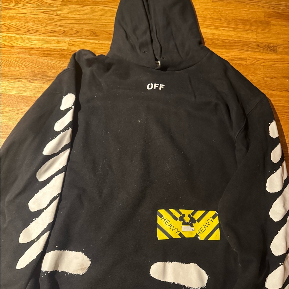 Off-White Black and White Hoodie